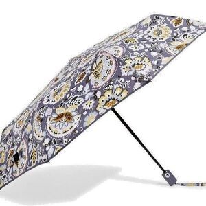 Vera Bradley Compact Travel Automatic Umbrella- CHARMONT MEADOW New